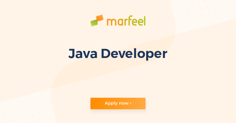 Apply to Java Developer at Marfeel