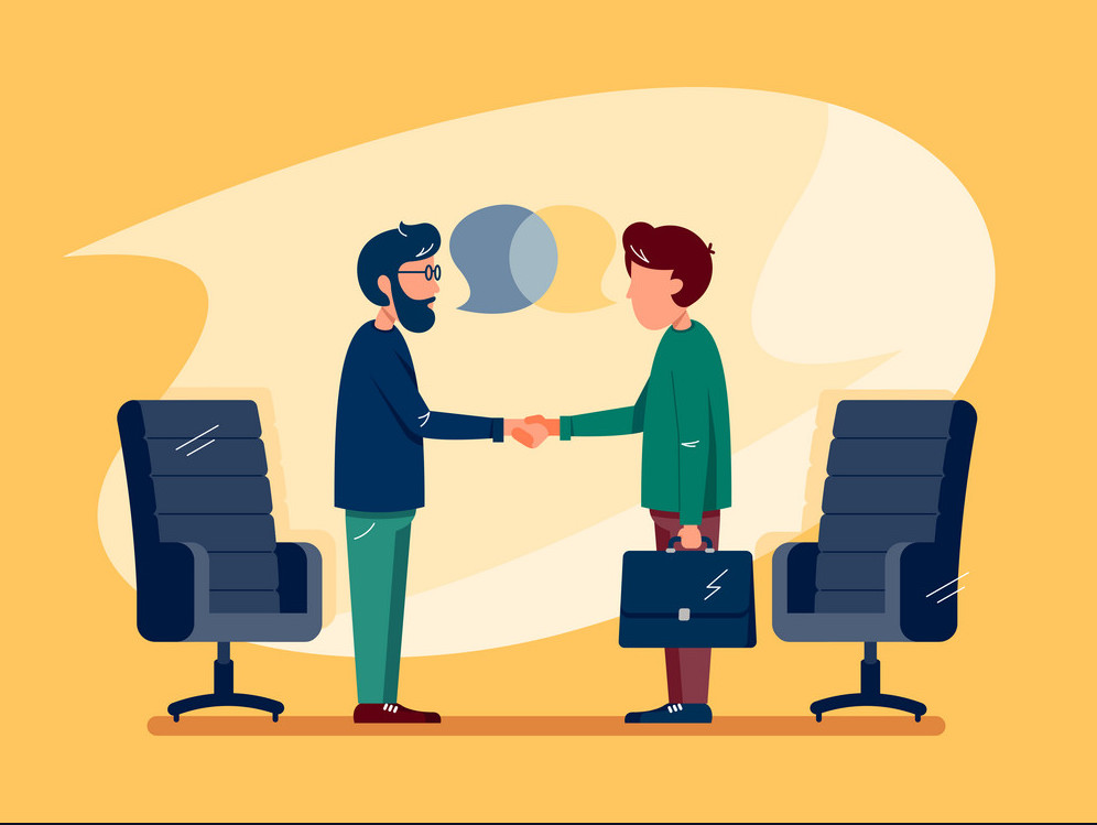 Recruiters at networking event Recruiterflow Blog