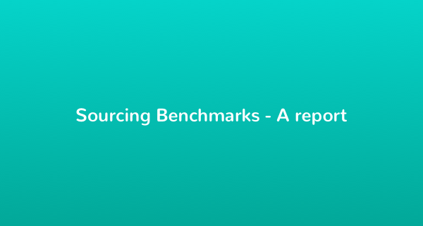 Sourcing Benchmarks Report