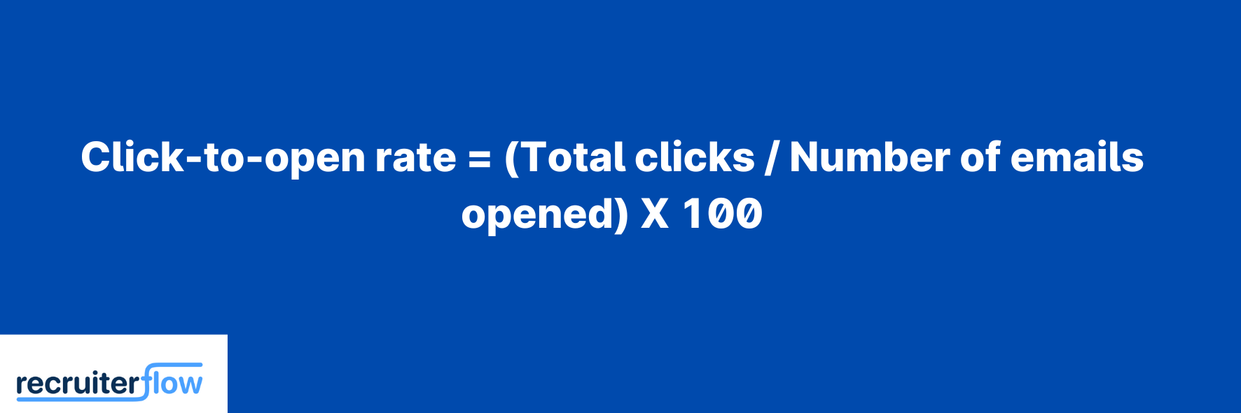 How to track click to open rate in email metrics