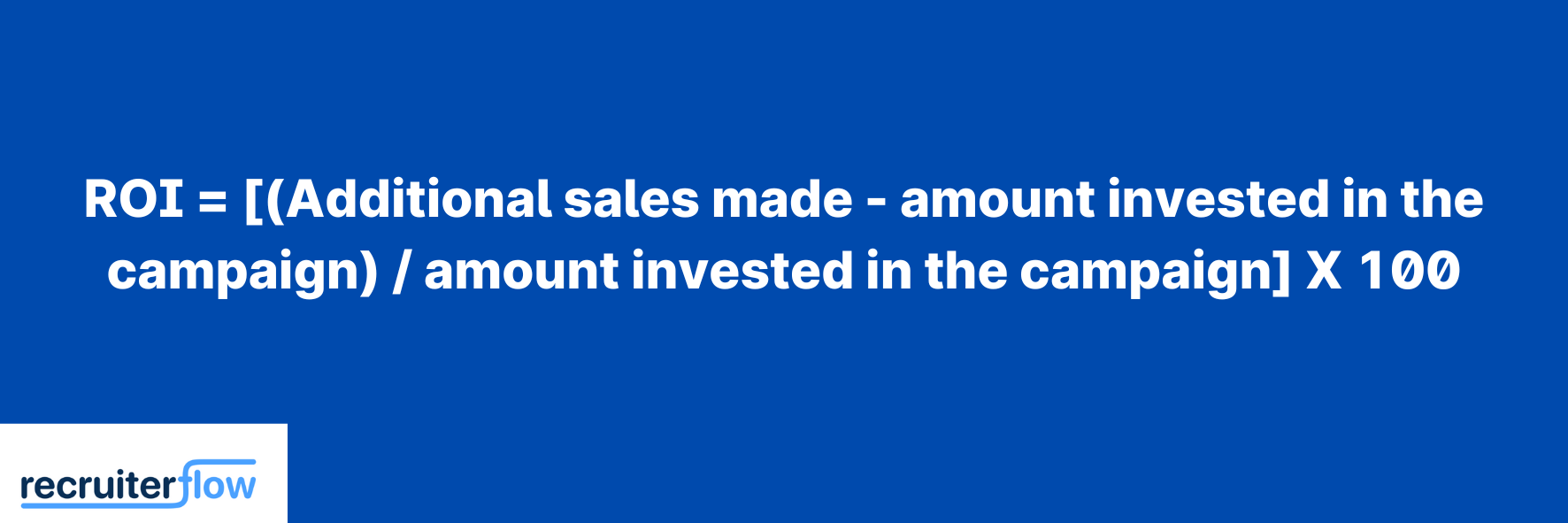 how to calculate ROI of email campaigns