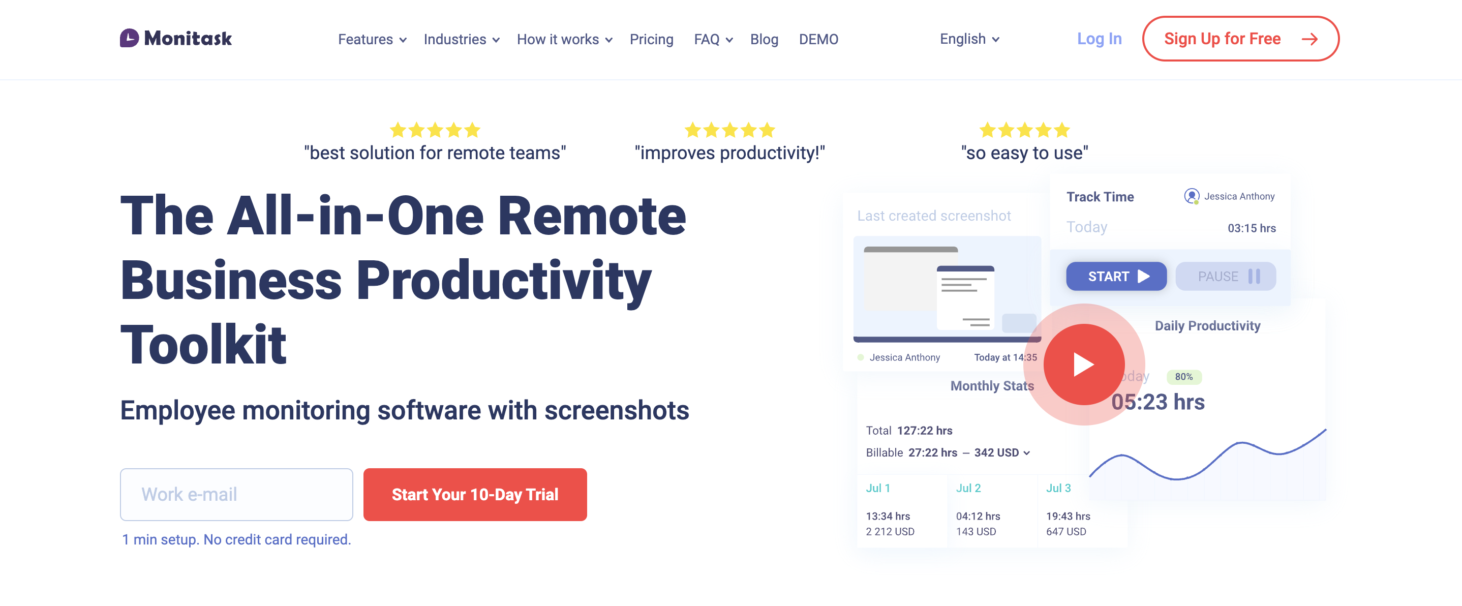 Monitak-timesheet-software