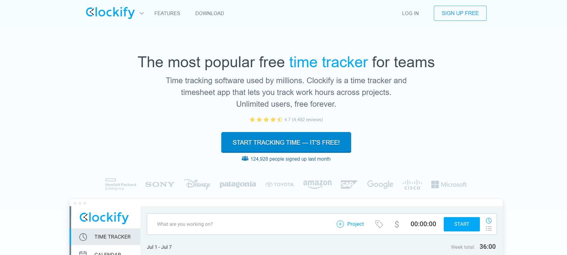 clockify-timesheet-software