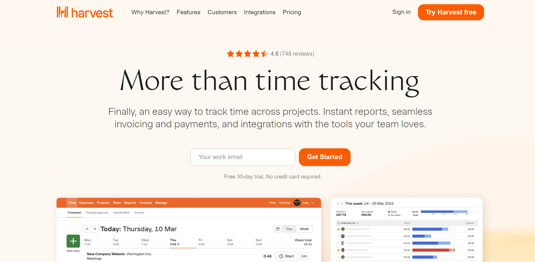 harvest-timesheet-software