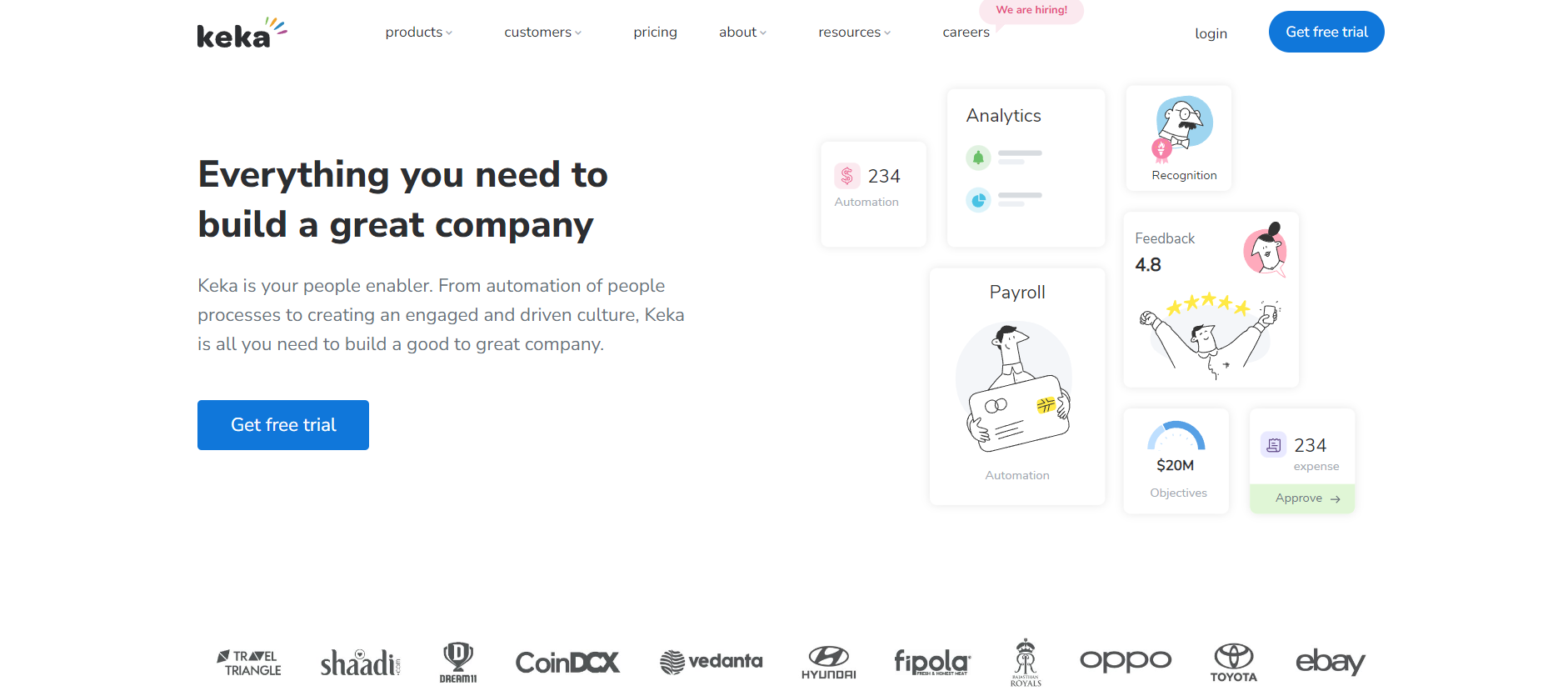Keka employee onboarding software