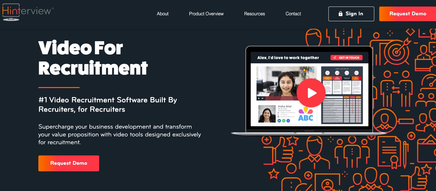 Hinterview: Video Interview Software
