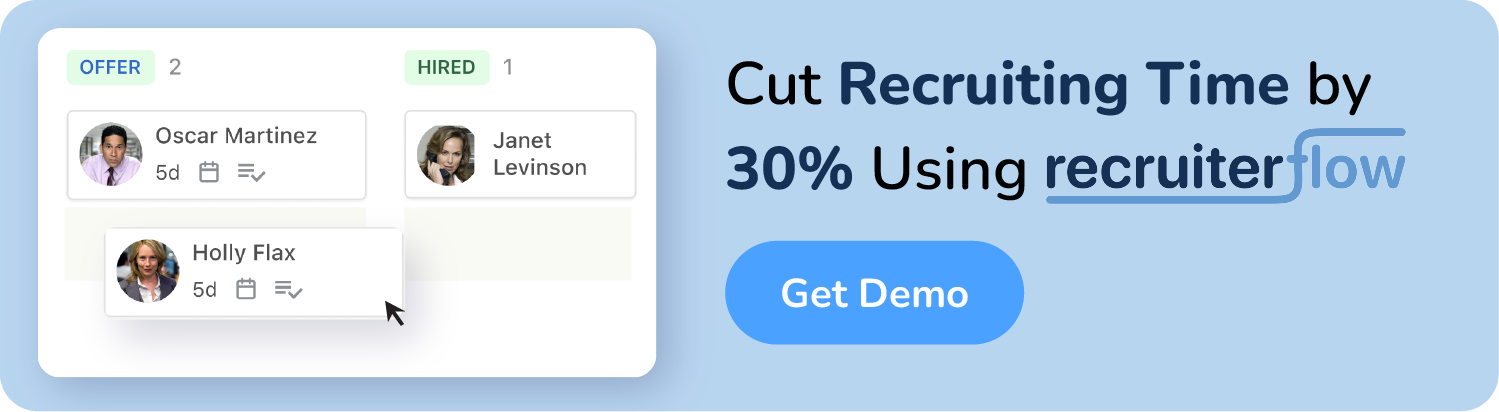 Get Recruiterflow Demo banner
