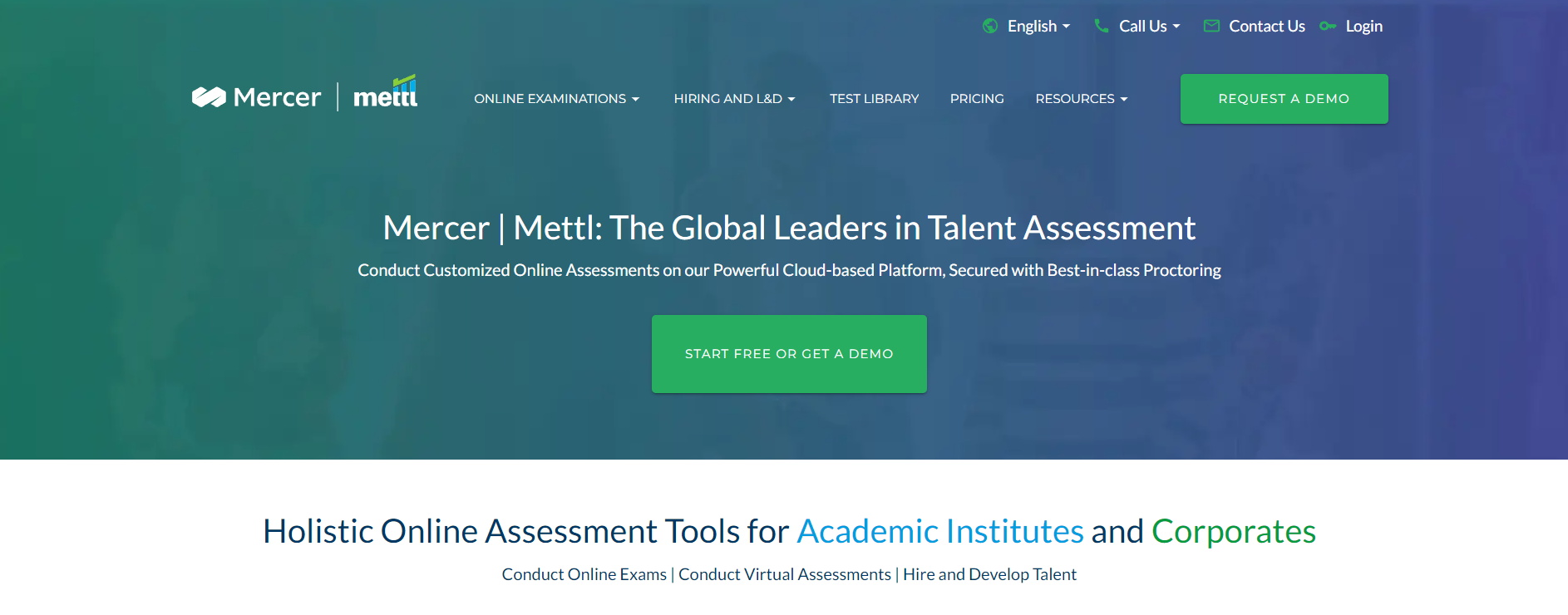 mercer mettl talent assessment tool