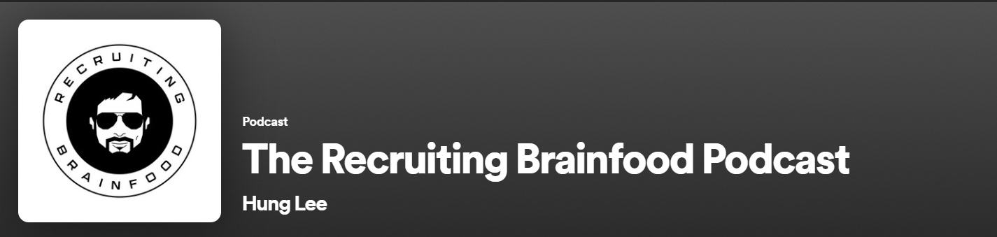 the recruiting brainfood recruitment podcast