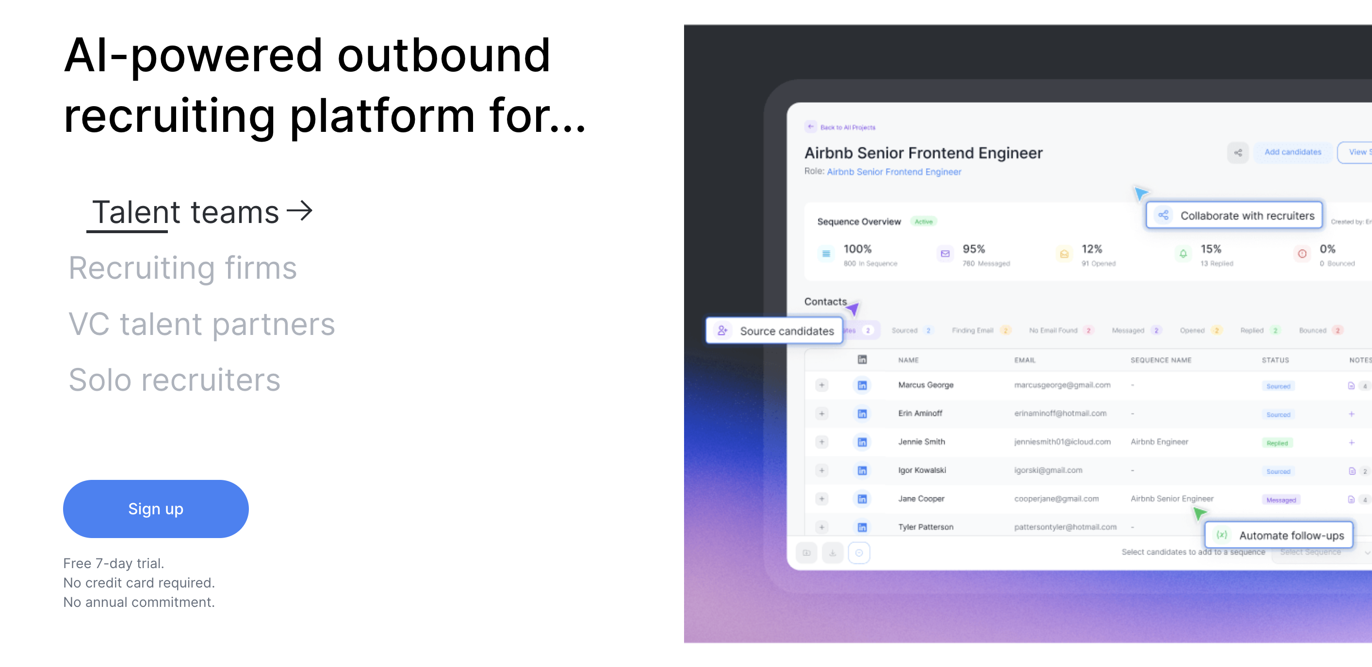 Betterleap recruiting automation software