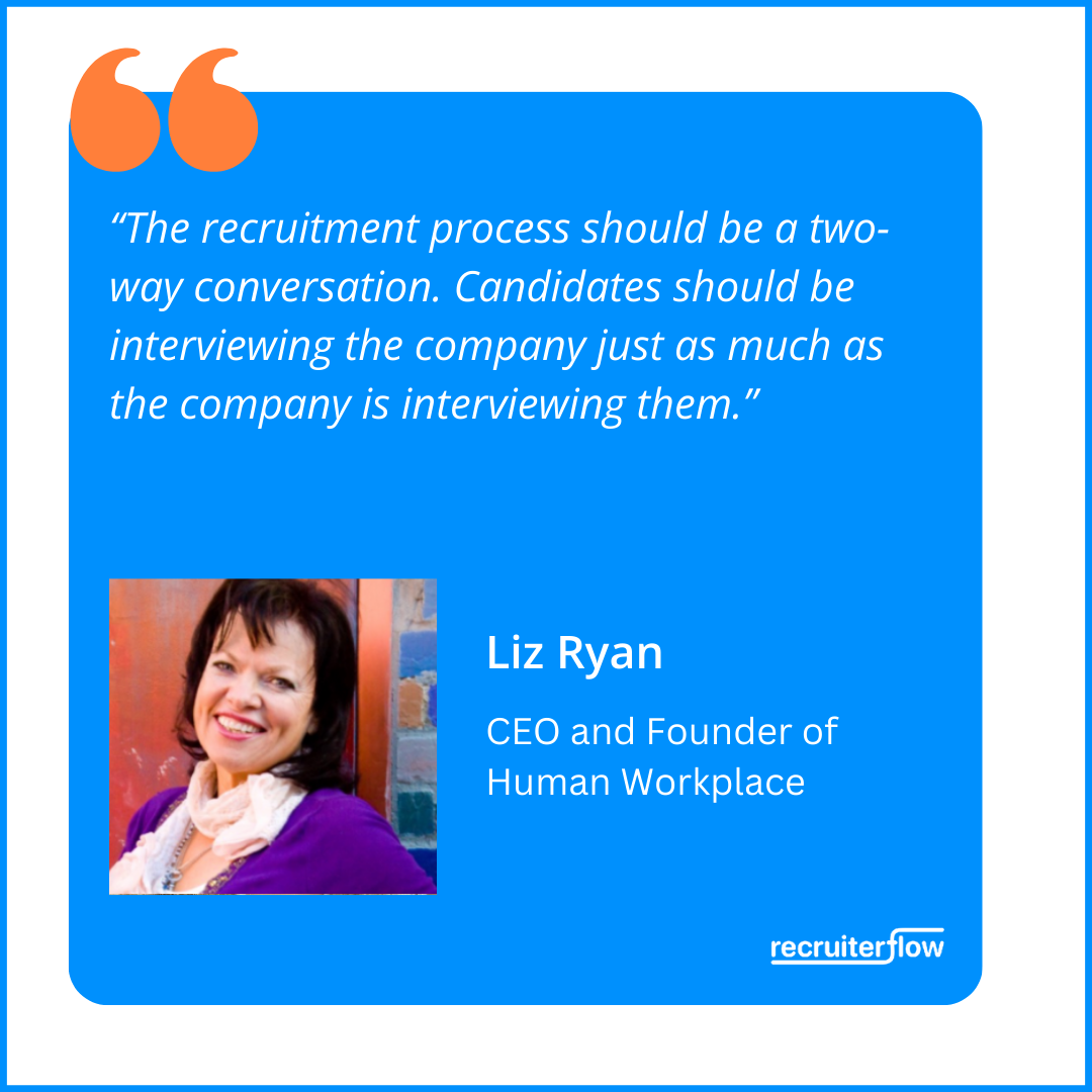 Liz Ryan recruitment quotes
