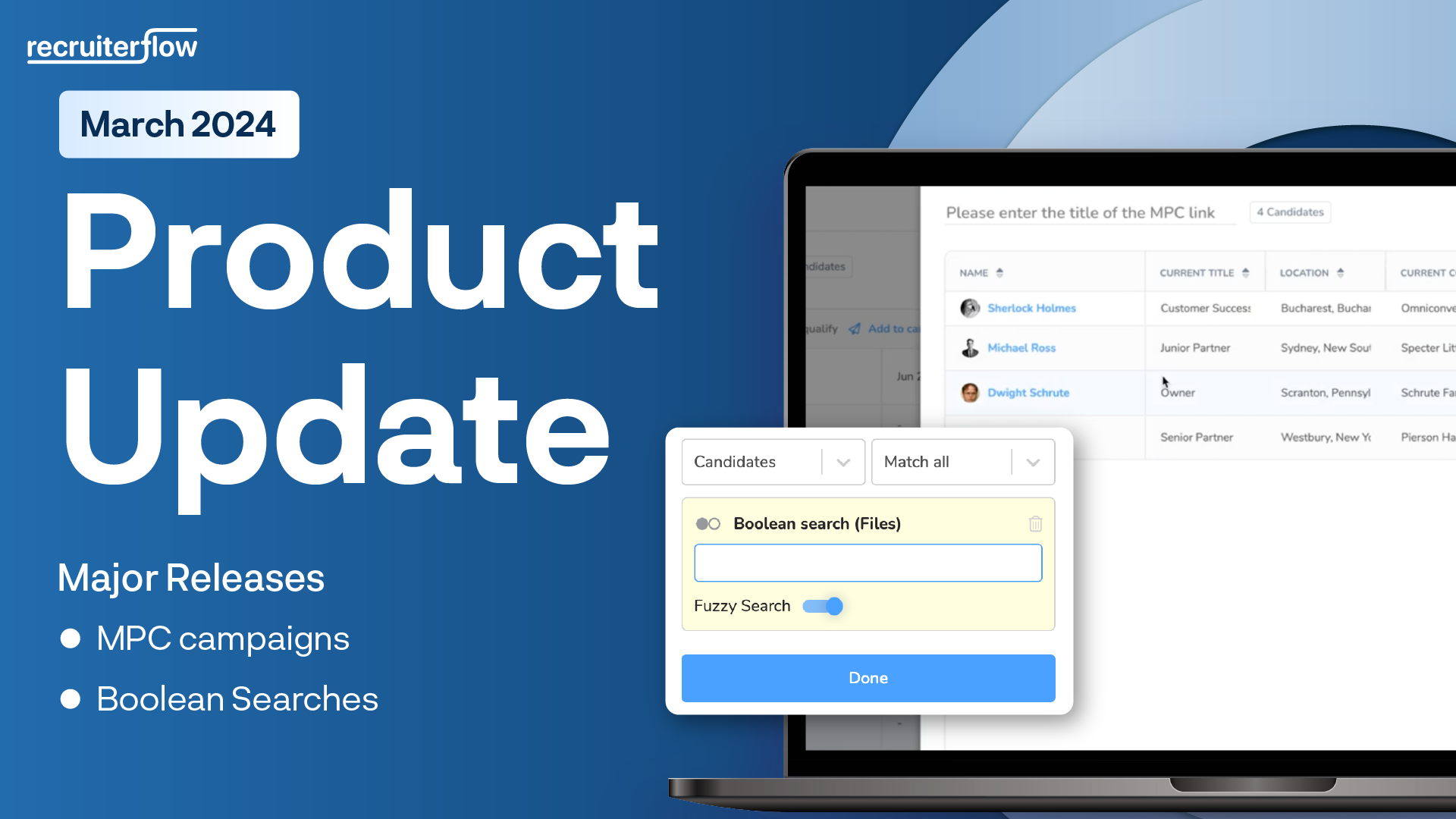 Product Update March 24