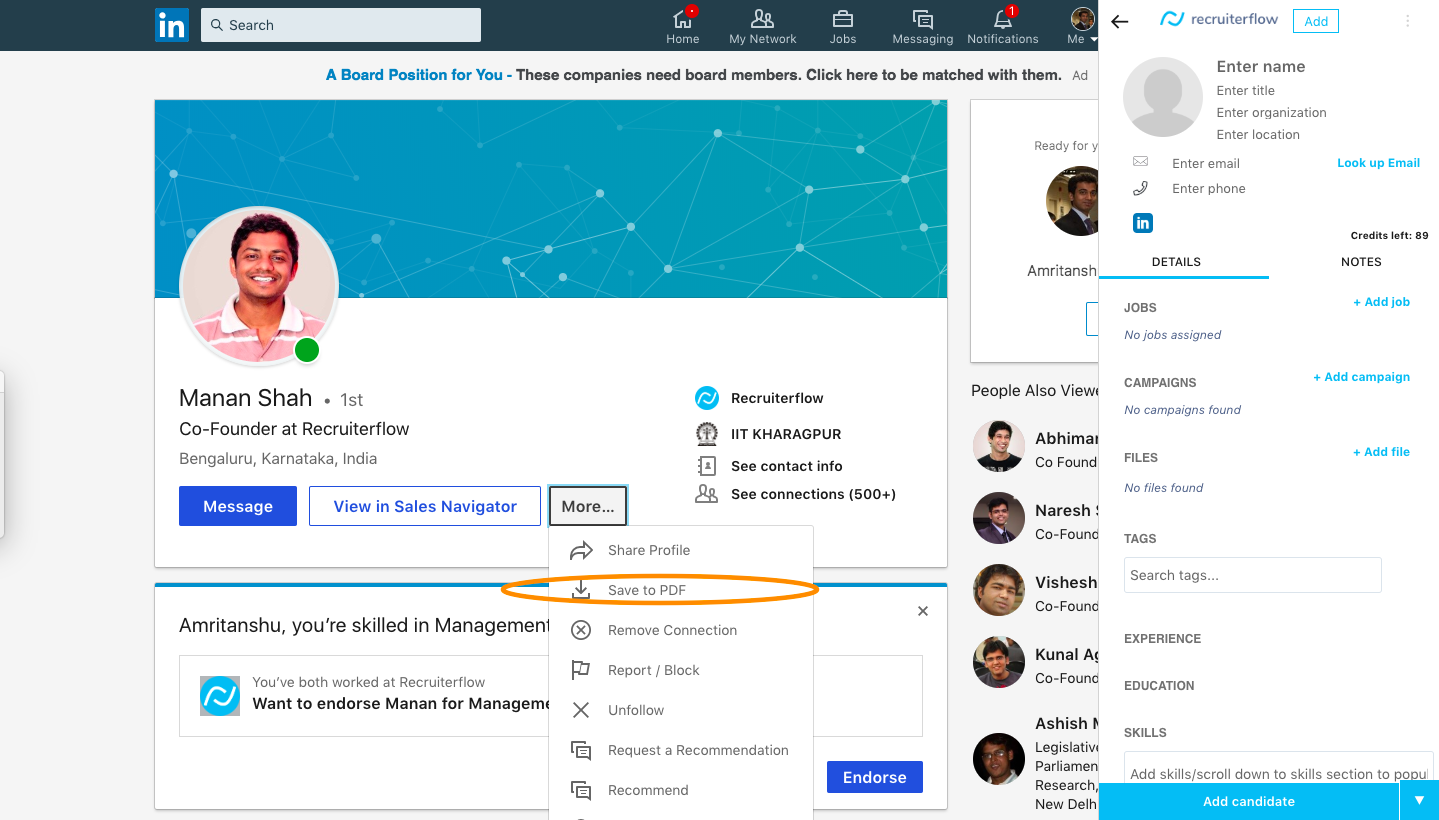 Linkedin recruitment strategy 