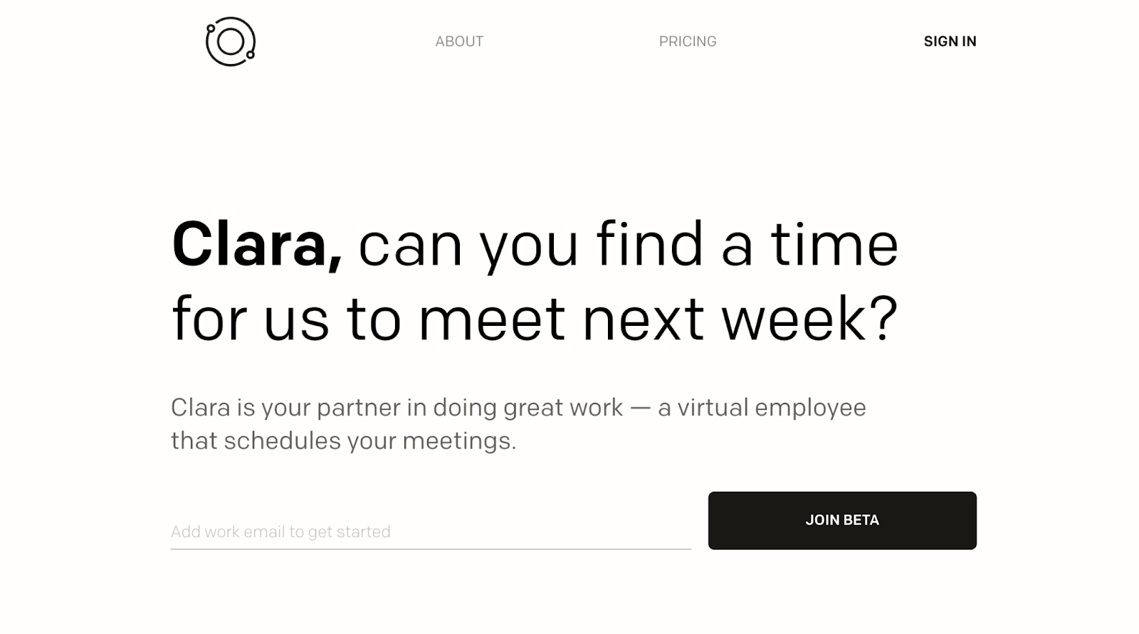 candidate interview scheduling software - Clara 
