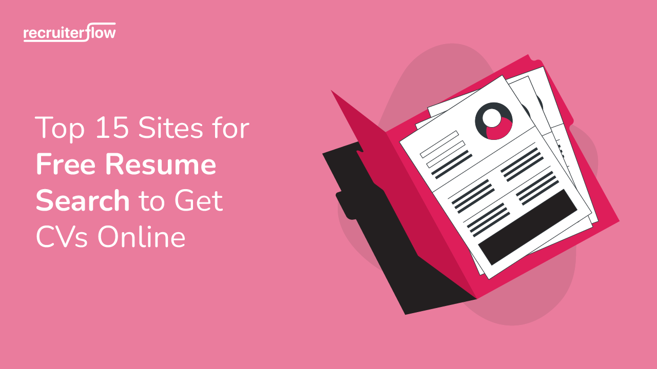 Top sites for free resume search