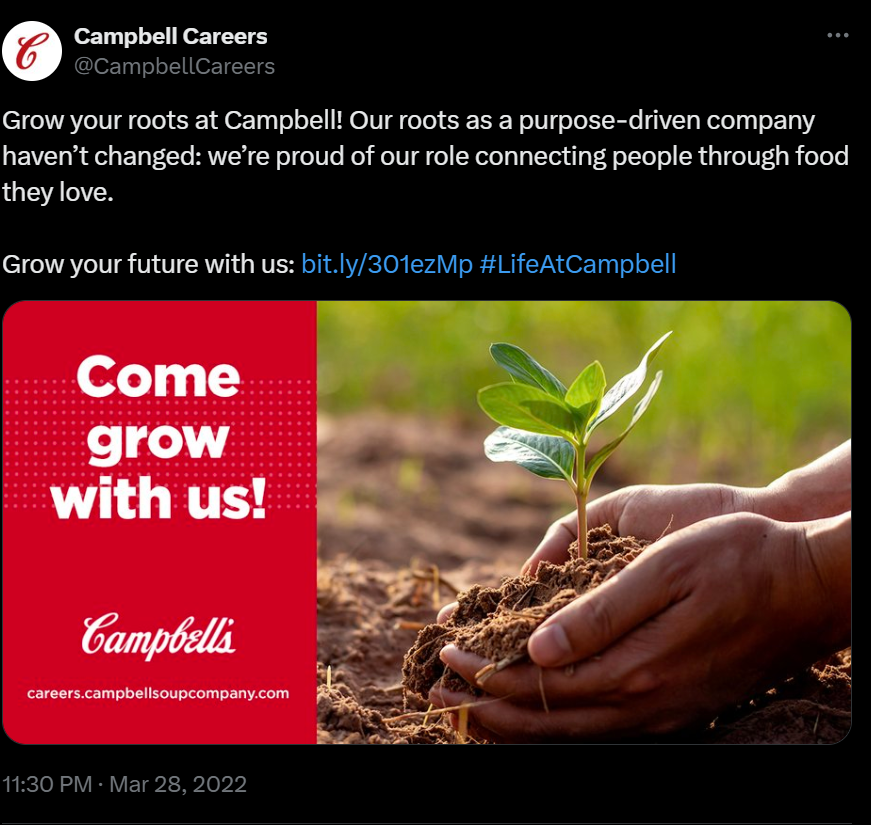 social media recruiting example 2