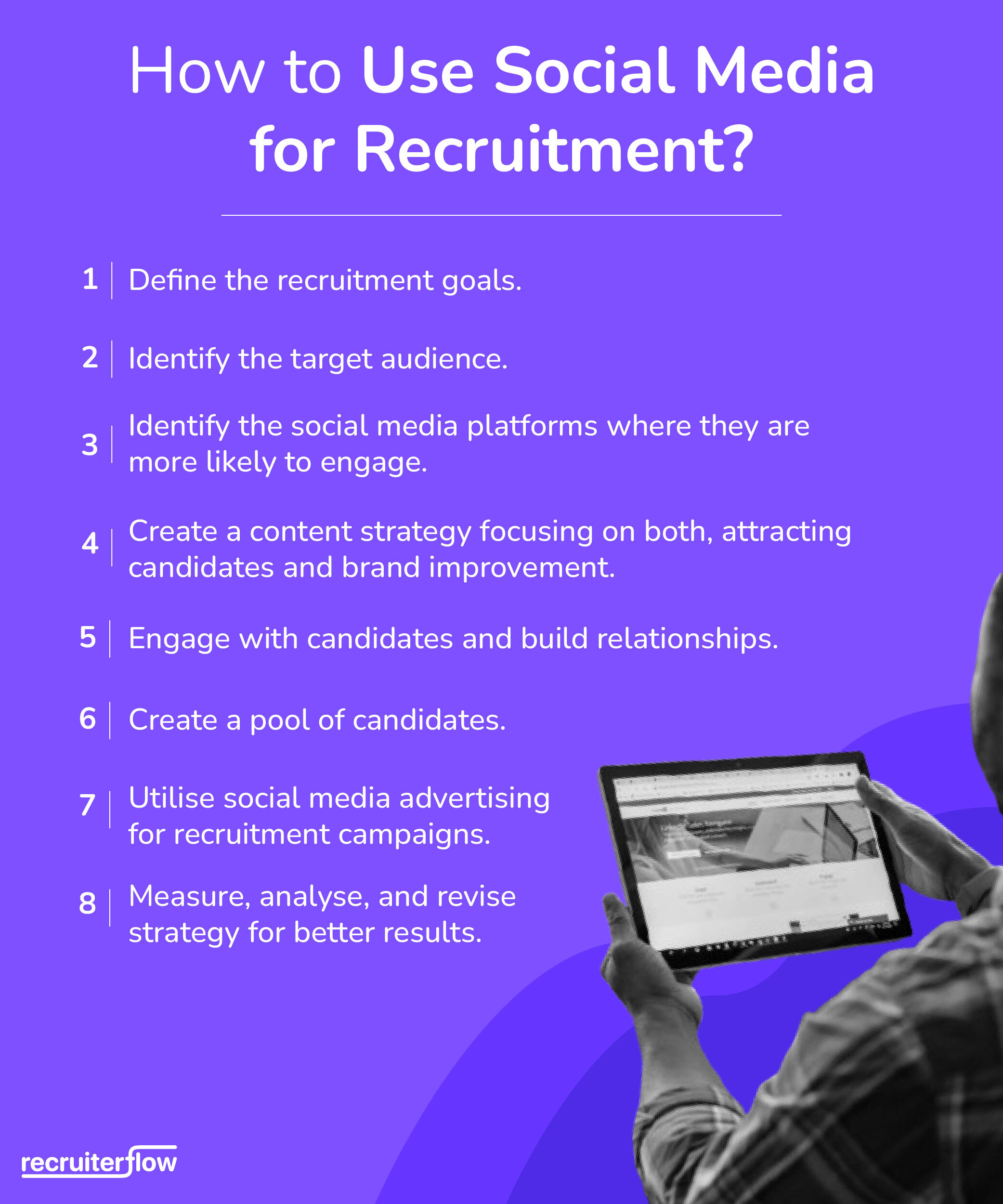 how to use social media for recruiting