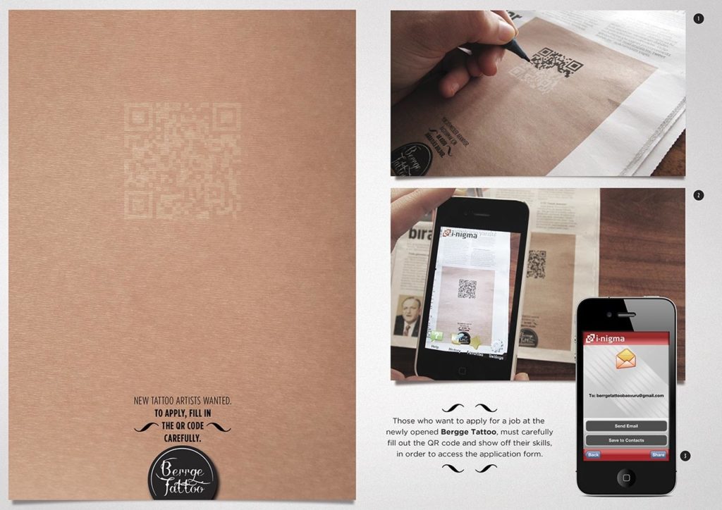 Berrge recruitment campaign example
