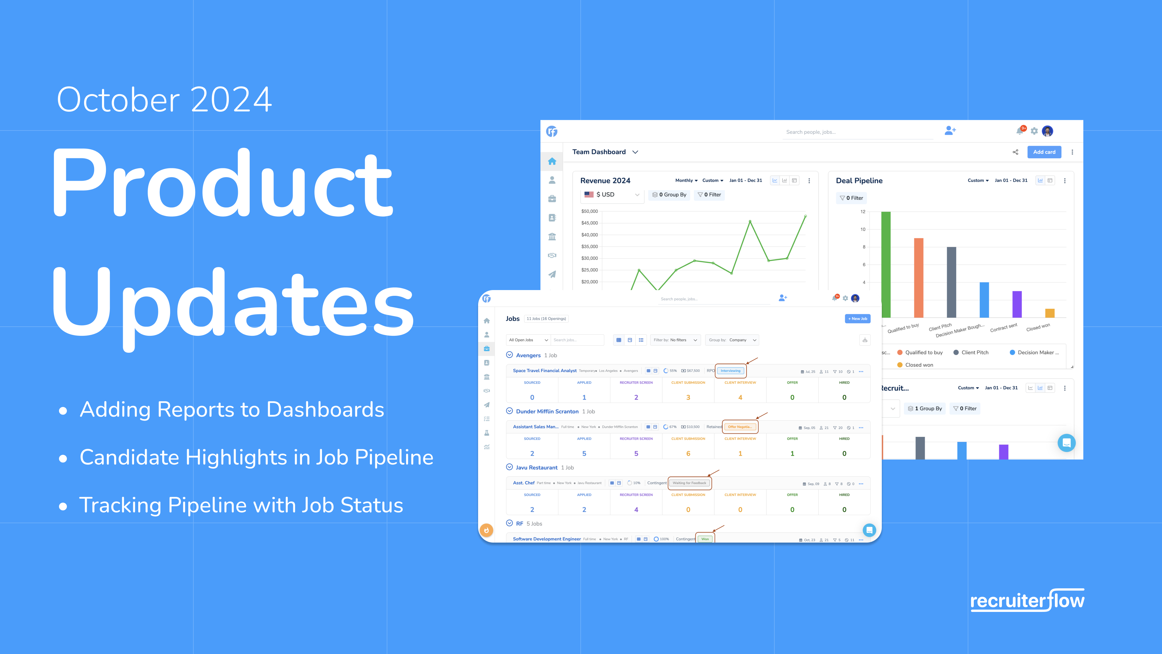 Recruiterflow product update