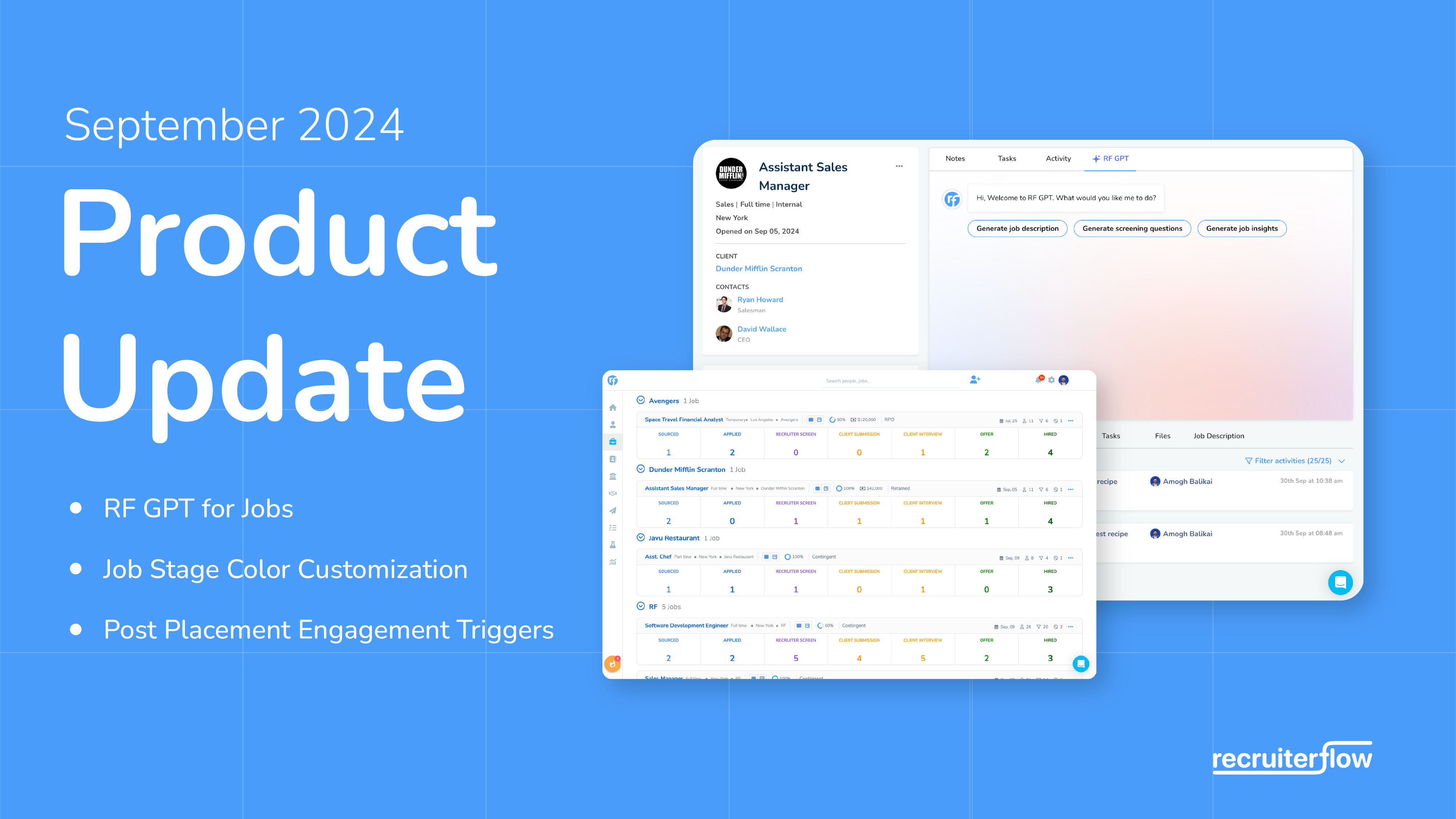 Product Update September