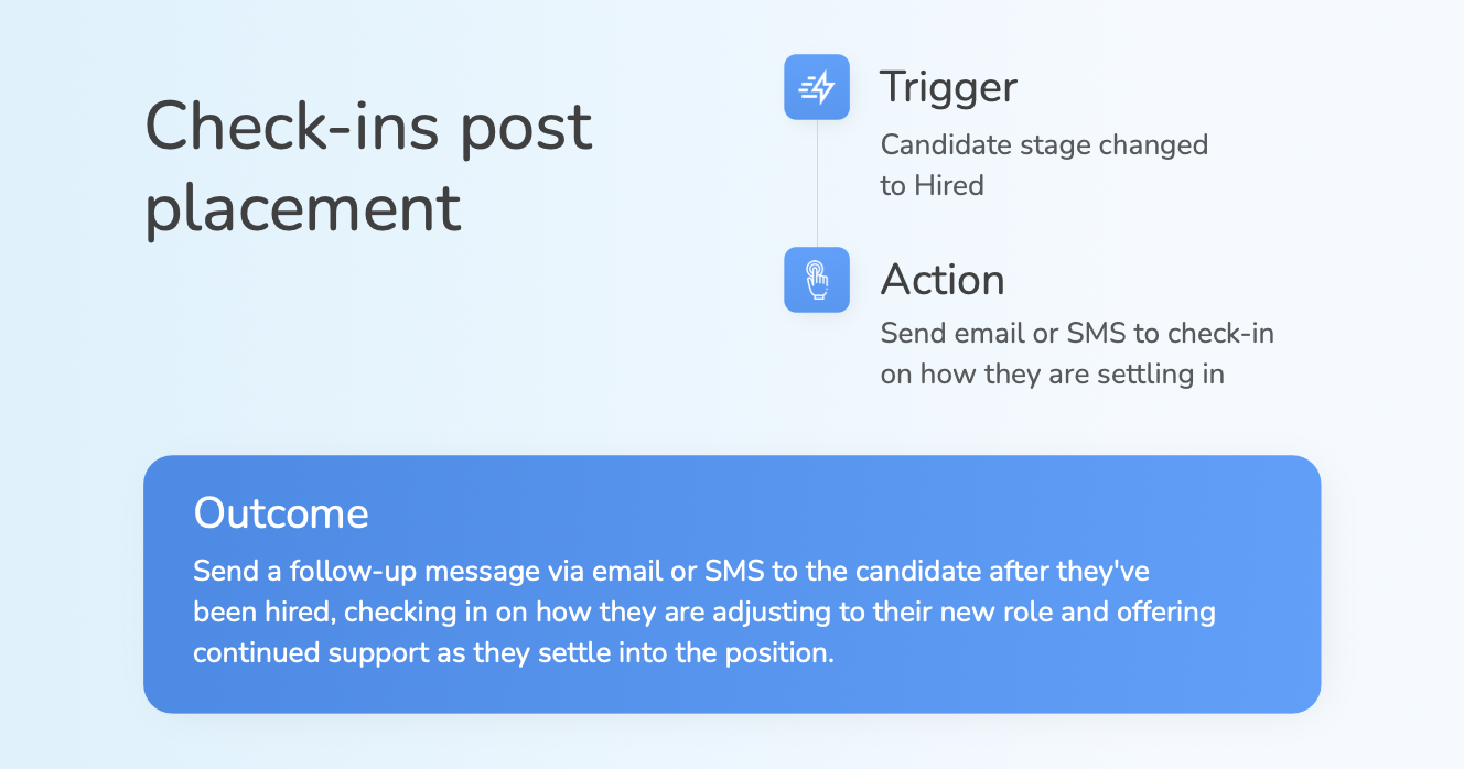 check ins post placement