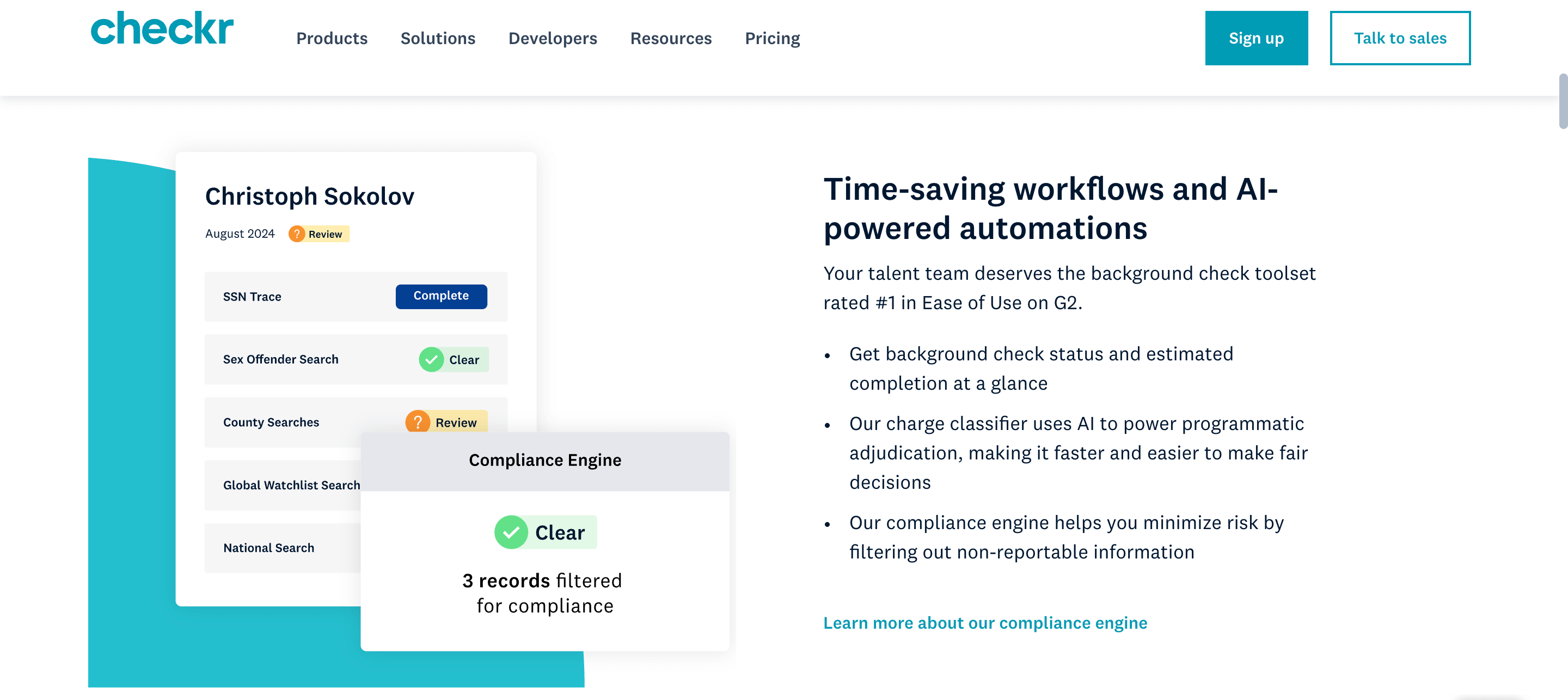 checkr ai background checks