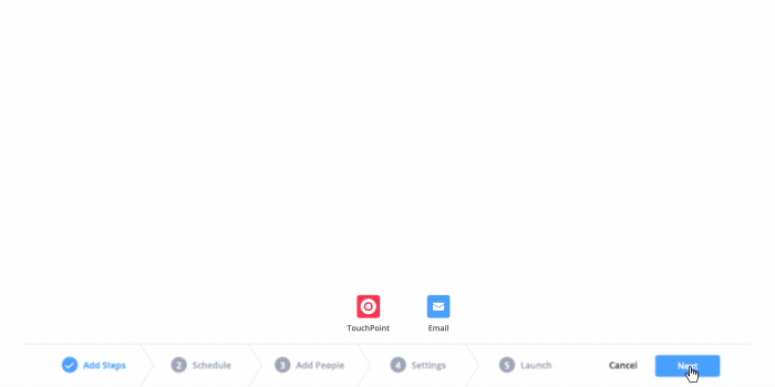 send stage-specific messages