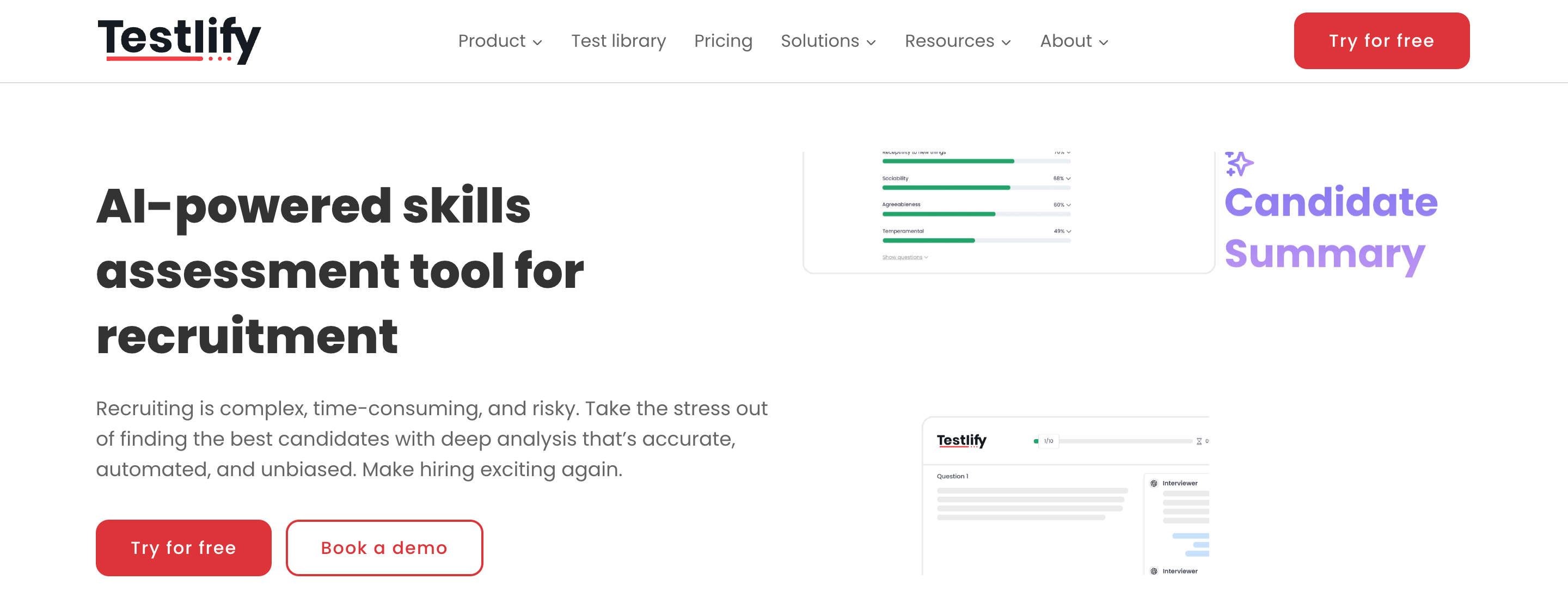 recruiterflow testlify integration