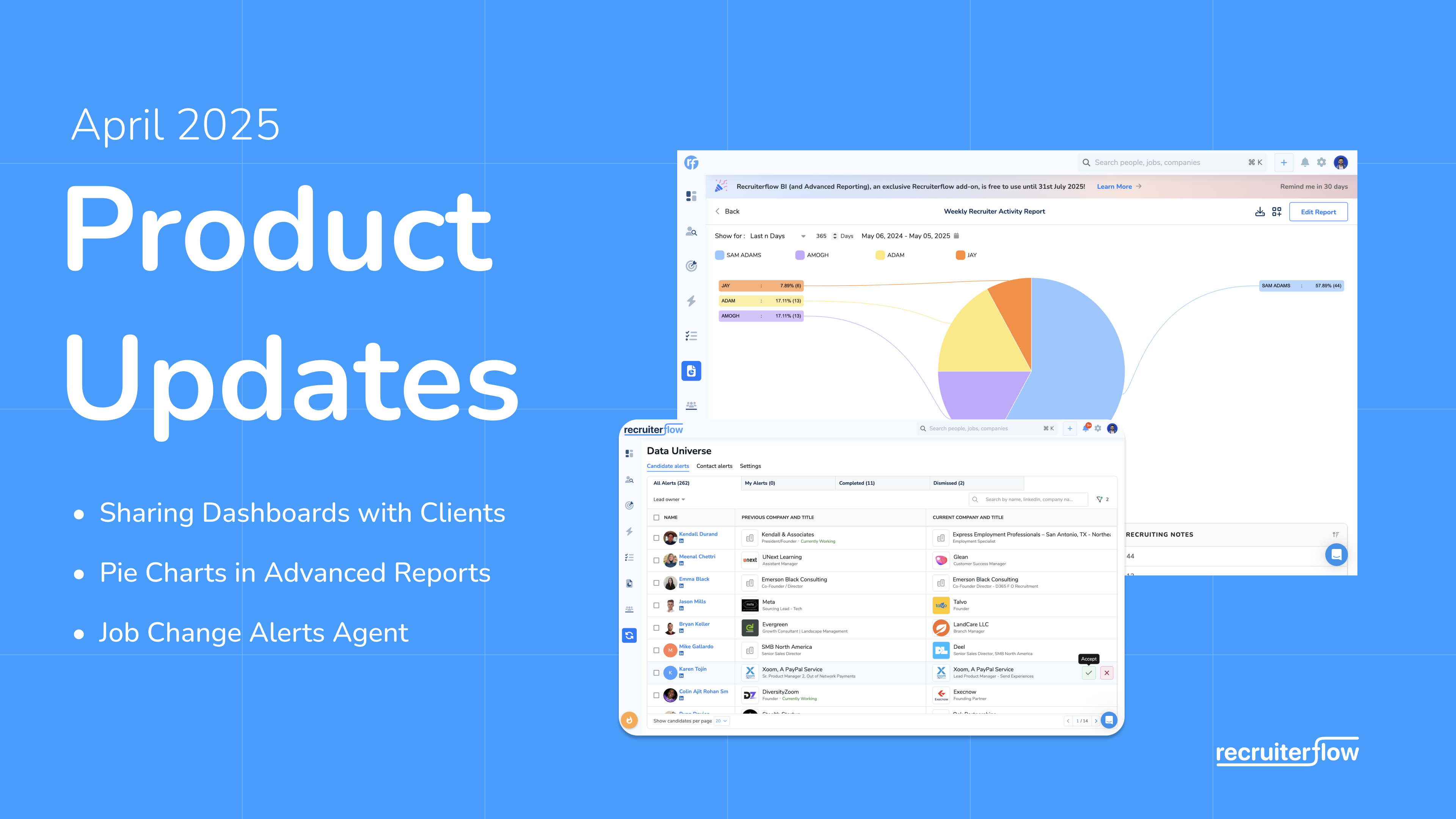 New Features in Recruiterflow - April 2025
