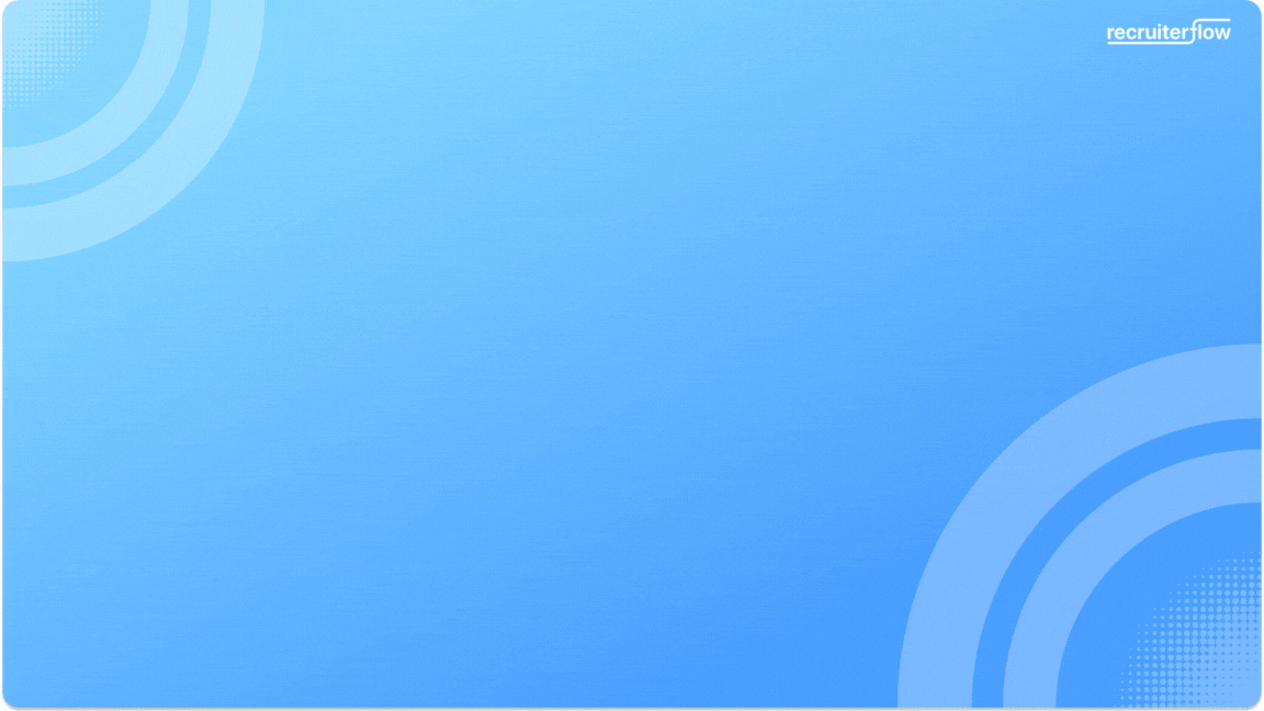 The job change alert agent in Recruiterflow