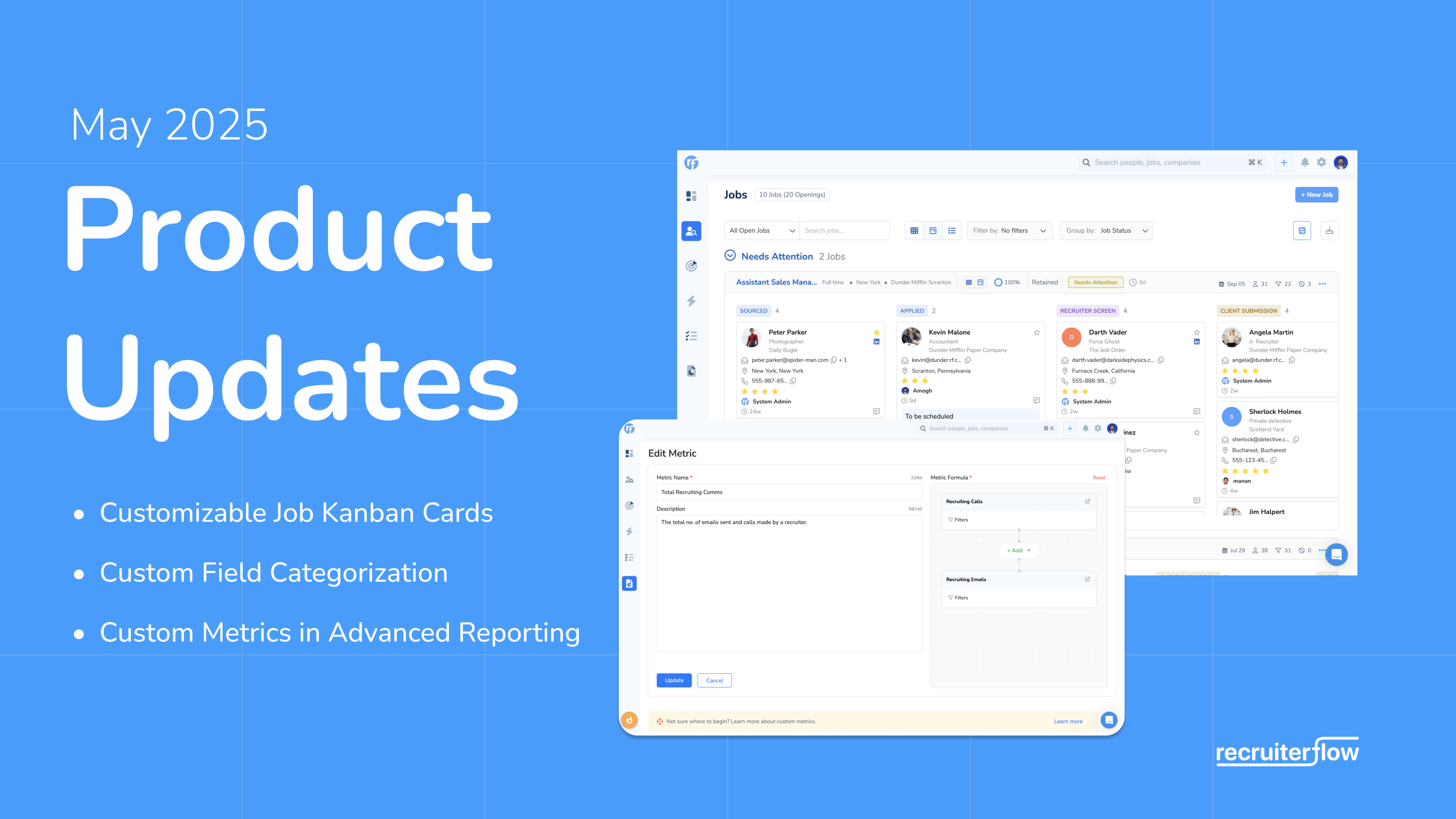 Recruiterflow May 2025 Product Updates Thumbnail