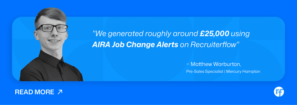 Position Change Alert Why Choose Recruiterflow? The Honest Answer for Search Firms in 2026