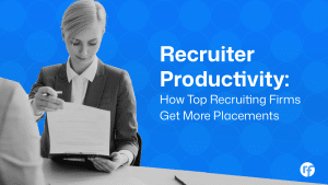 recruiter productivity