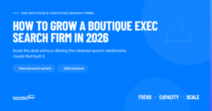 Boutique Executive Search Firm