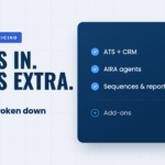 What’s Included in Every Recruiterflow Plan (and What Costs Extra)