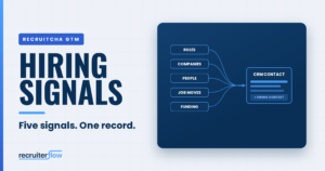Recruitcha GTM Integration for Recruiterflow