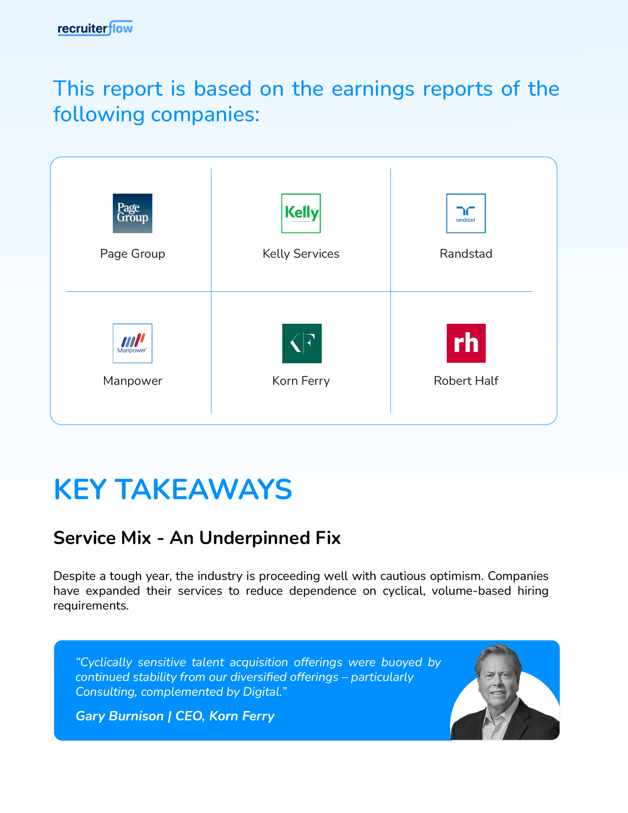 Staffing industry analysis