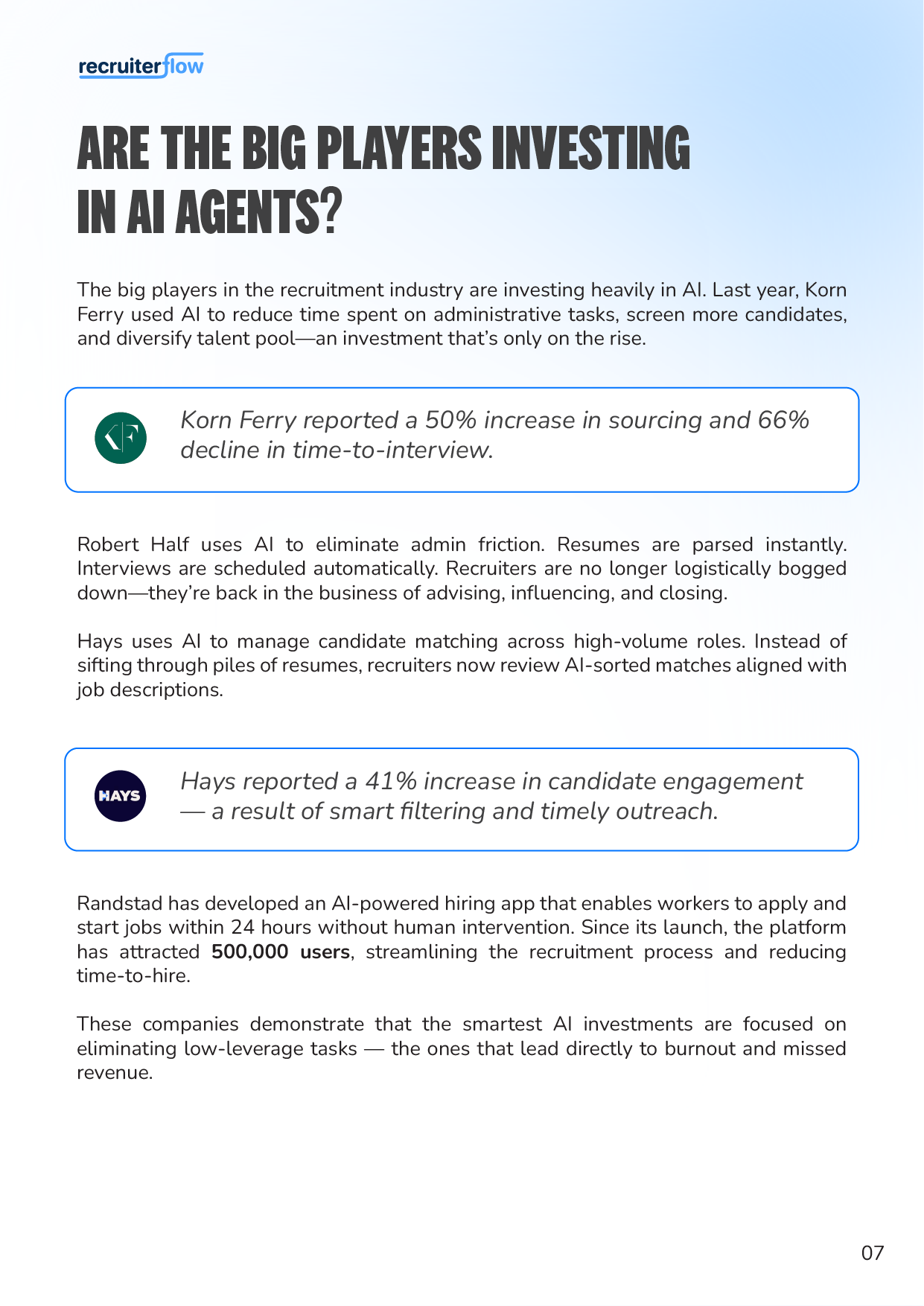 How companies are using AI Agents