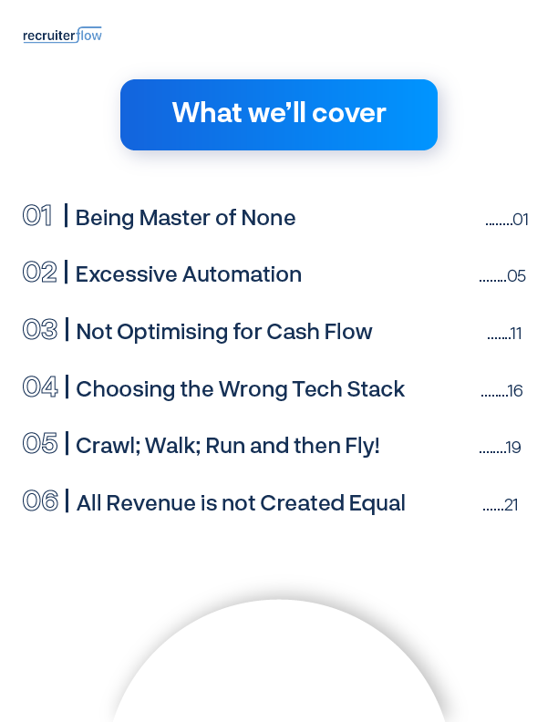 Dive into our ebook where we reveal common yet costly mistakes made by new agencies and provide actionable insights to overcome them.
