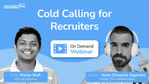 Cold Calling for Recruiters