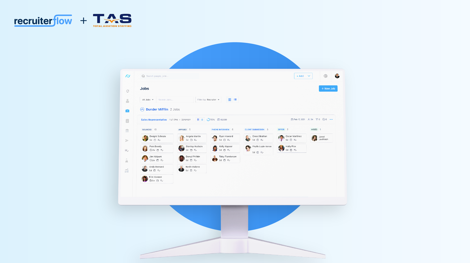 How Total Aviation Staffing Tripled Their Productivity with Recruiterflow
