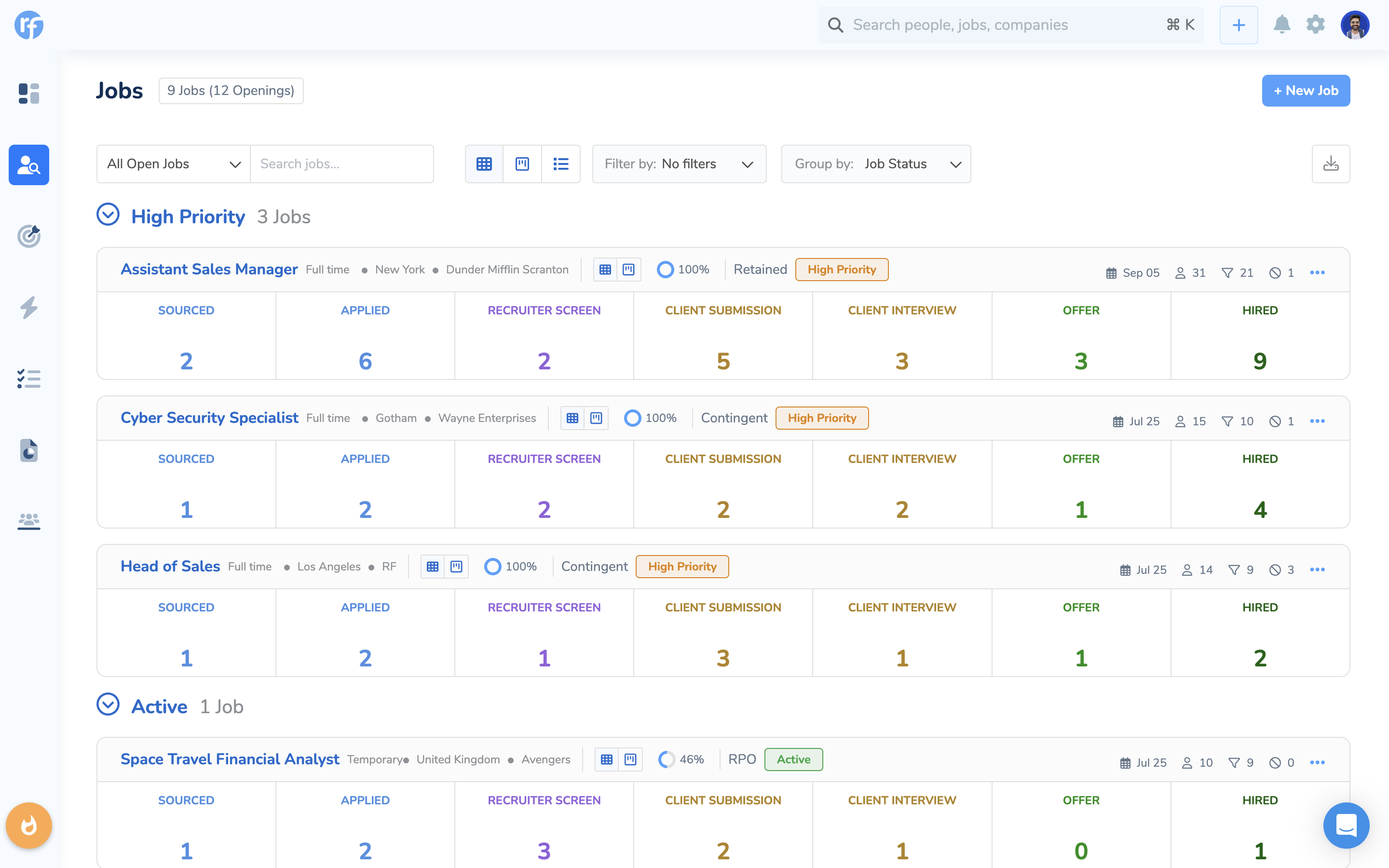 ATS & Job Board on Recruiterflow