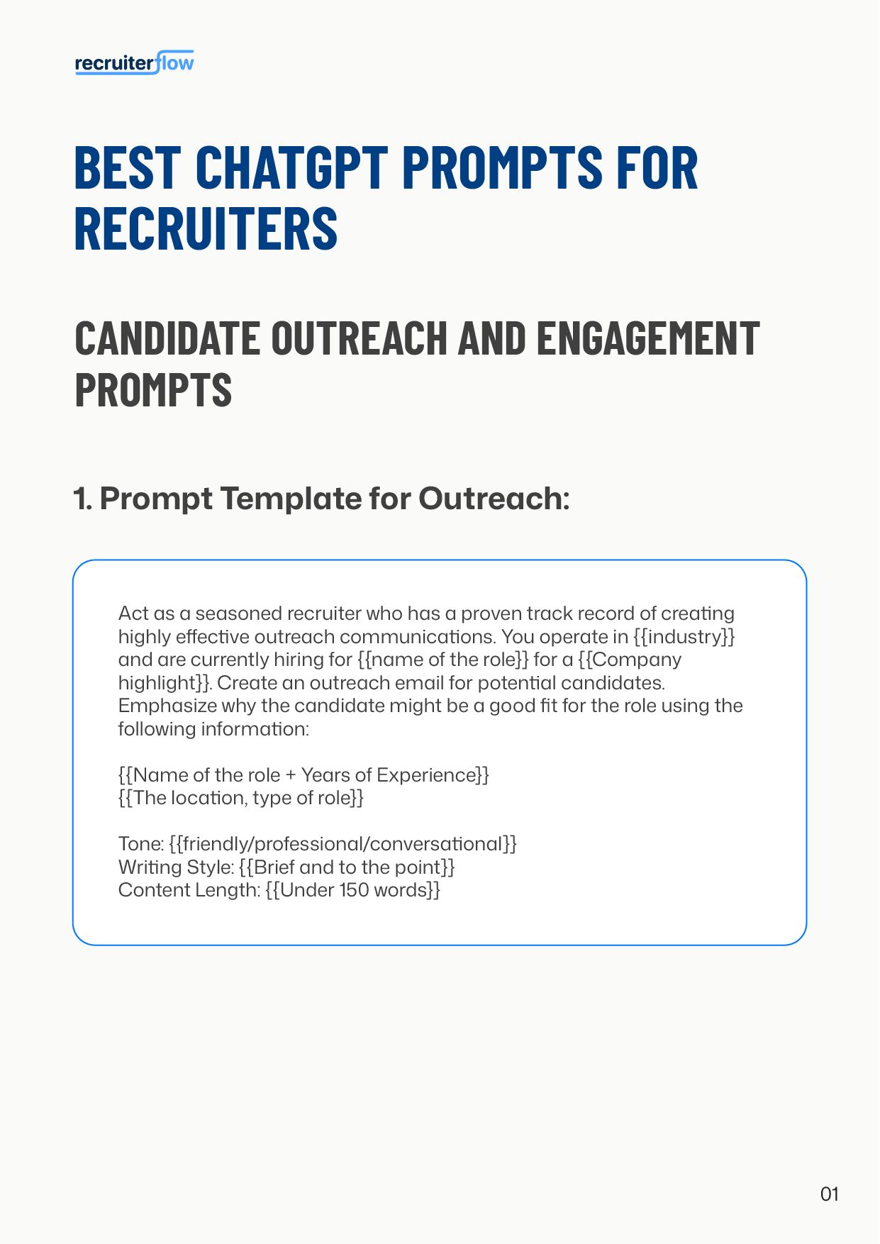 Best ChatGpt Prompts for Recruiters
